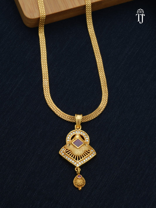 Latest Artificial Pendant Set for Women | Captivating Pendant and Earrings Set