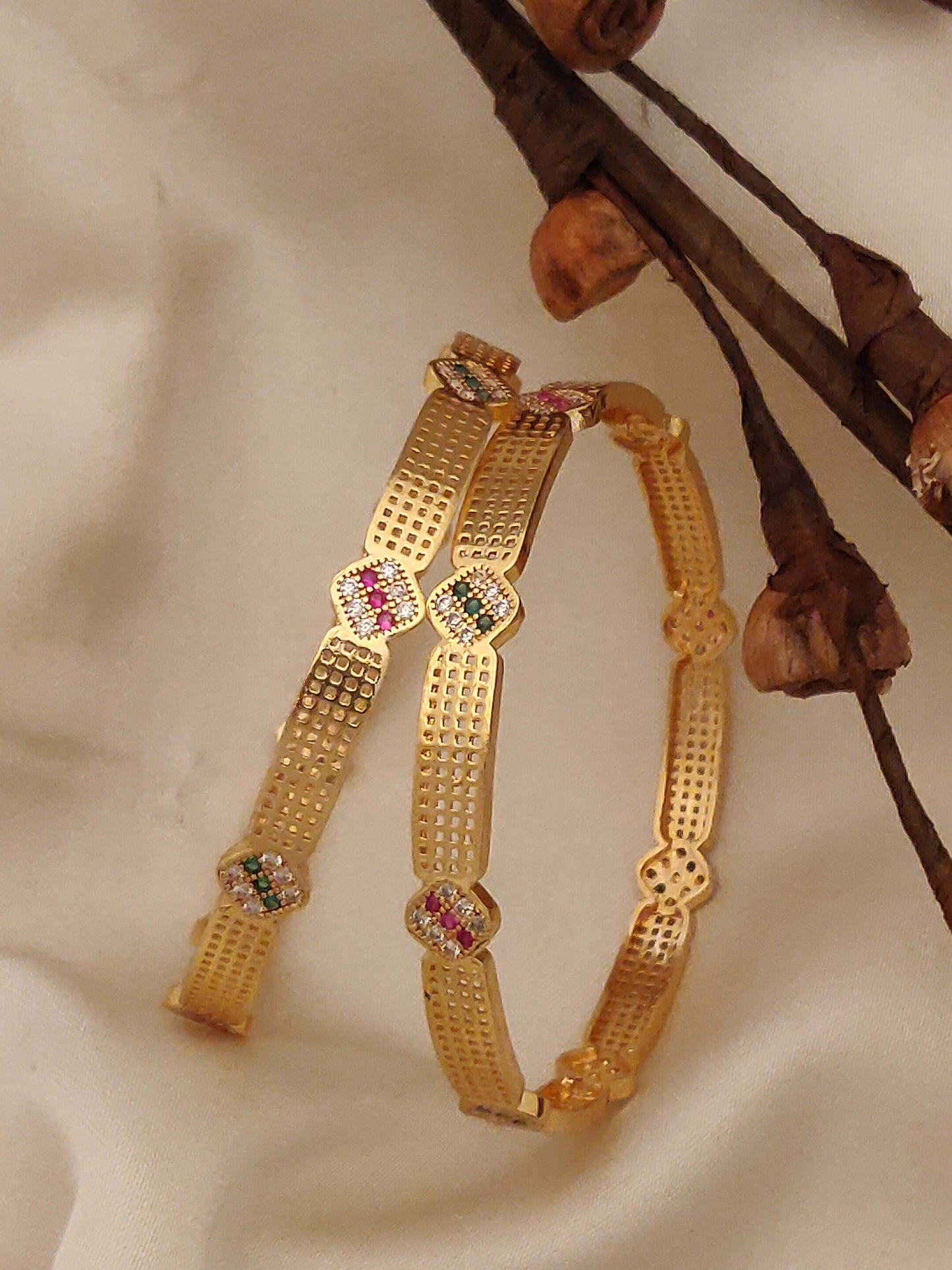 Latest Gold Bangles Design 2025 Best Gold Plated Bangles