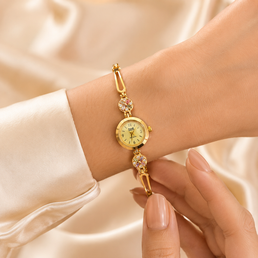 Premium Brass Bangle Watch for Womens