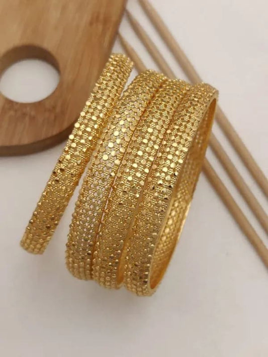 Beautiful Daily Wear Bangles With Pack Of 4 Pieces