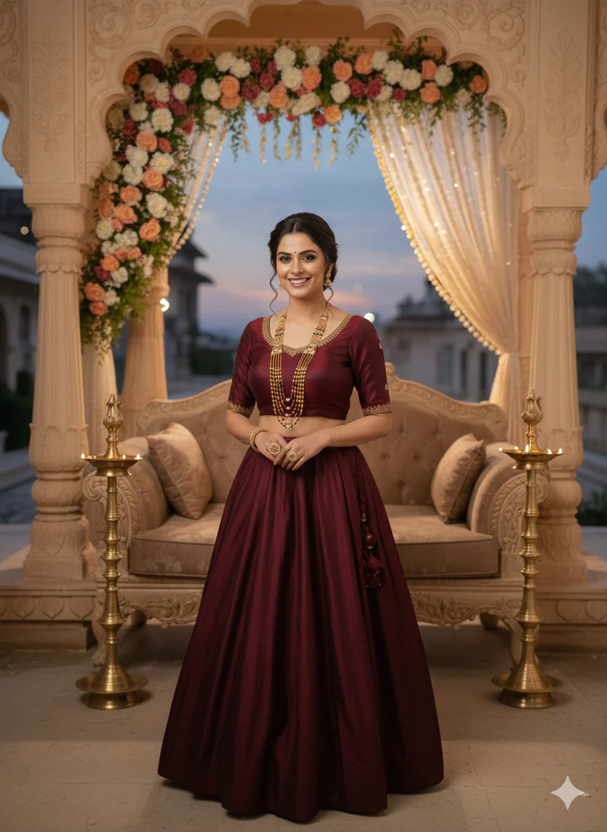 Beautiful Five Layer American Diamond Mala With Micro Gold Plating