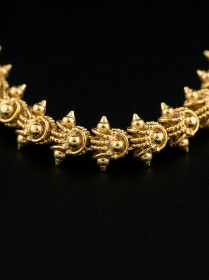 Micro Gold Plated Daily Wear Bahubali Chain