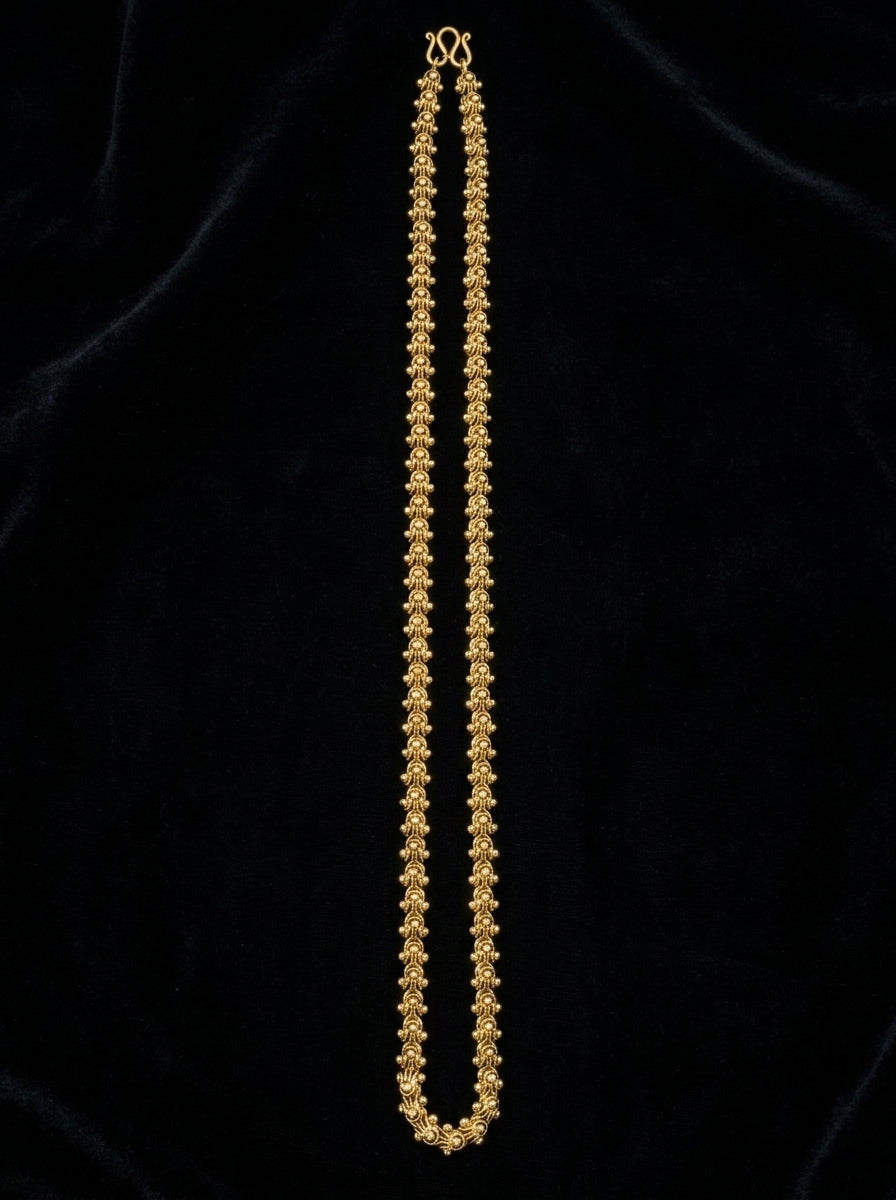 Micro Gold Plated Daily Wear Bahubali Chain