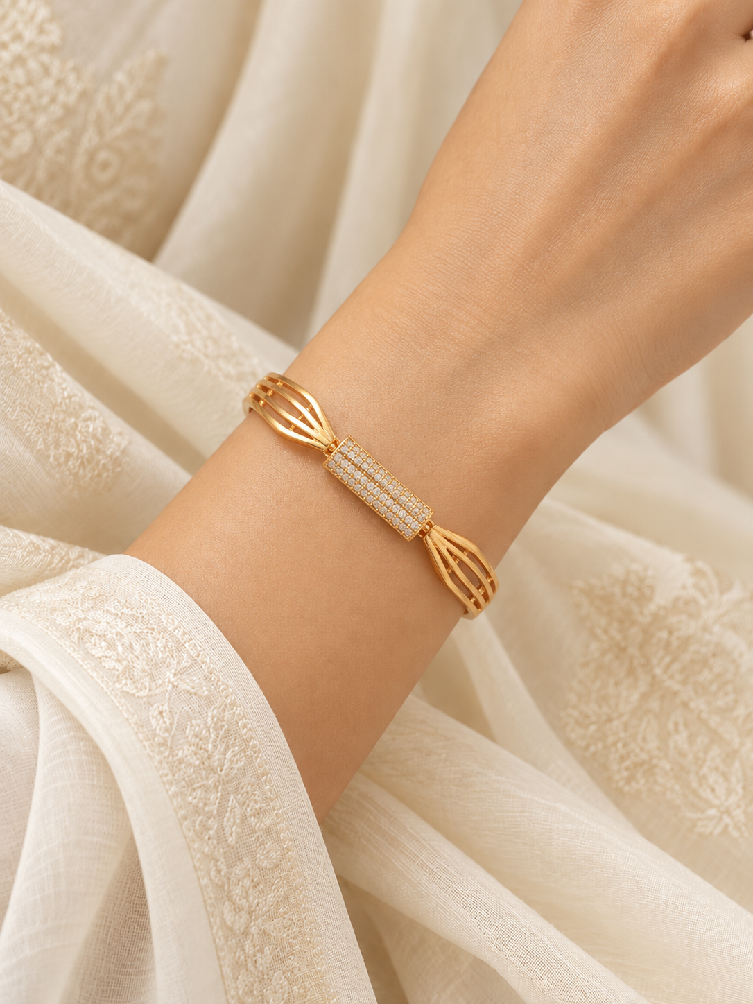 Stone Studded Artificial Bracelet for Women