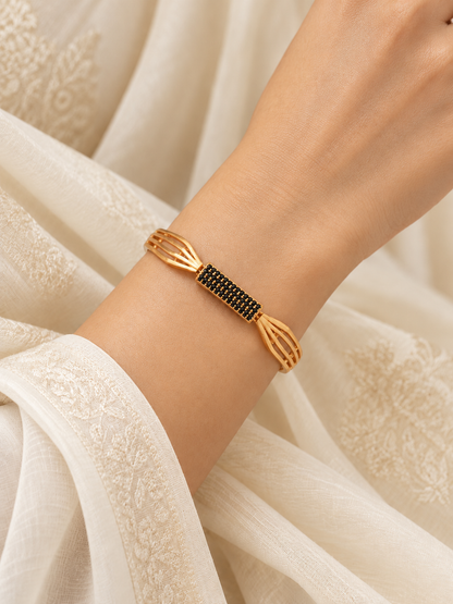 Artificial Gold Kada Bracelet for Women – Latest Adjustable Bracelet