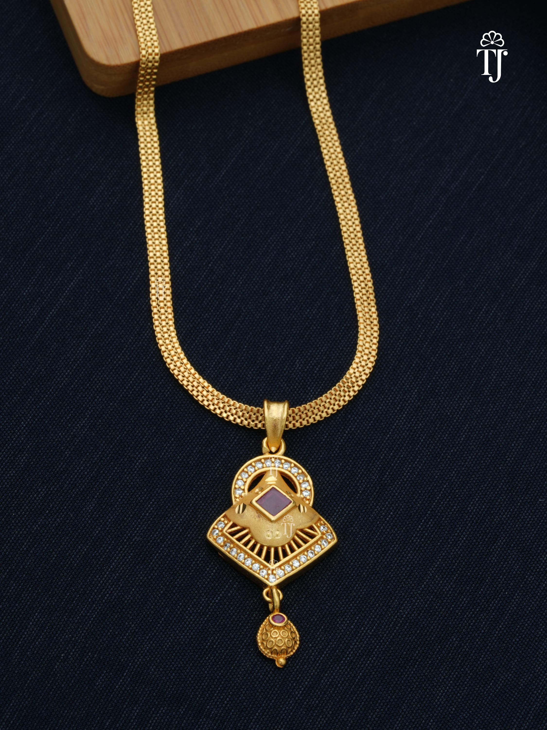 Latest Artificial Pendant Set for Women | Captivating Pendant and Earrings Set