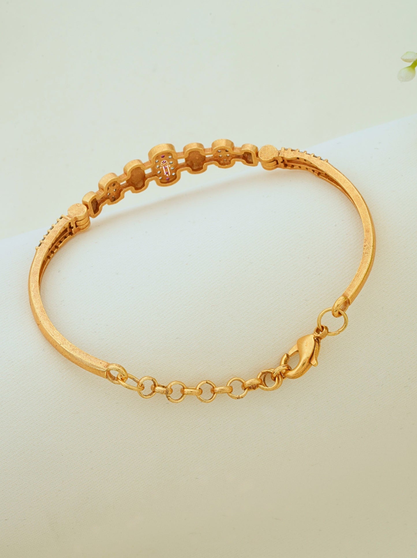 Lightweight Bangle Bracelet for Women | Beautiful Micro Gold Plated Bangle Bracelet