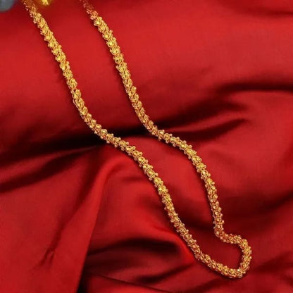 Micro Gold Plated Daily Wear Bahubali Chain