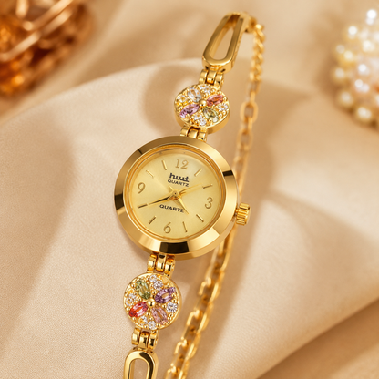 Premium Brass Bangle Watch for Womens