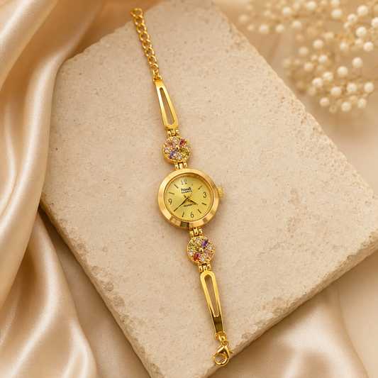 Premium Brass Bangle Watch for Womens