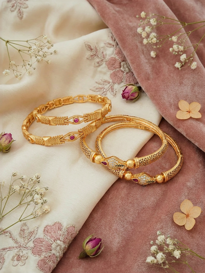 Trendy Lightweight Fancy Kada Bangles for Girls