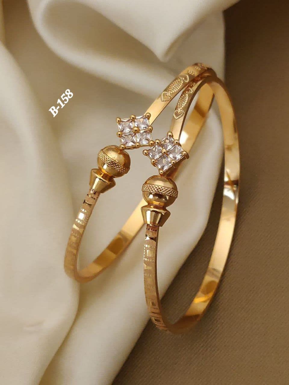 Stylish Adjustable Bracelets For Women & Girls Pack Of 2 Piece (1 Pair)