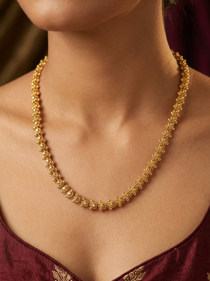 Micro Gold Plated Daily Wear Bahubali Chain