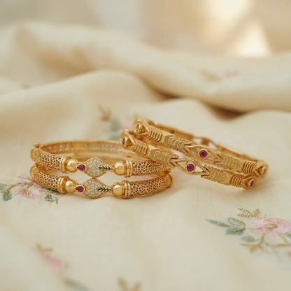 Trendy Lightweight Fancy Kada Bangles for Girls