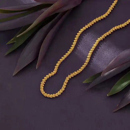 Micro Gold Plated Daily Wear Bahubali Chain