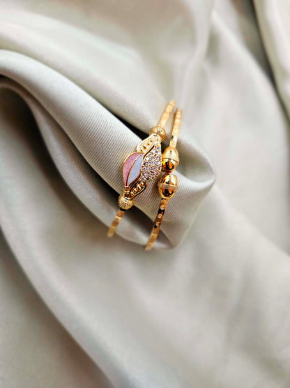 Stylish Adjustable Bracelets For Women & Girls Pack Of 2 Piece (1 Pair)