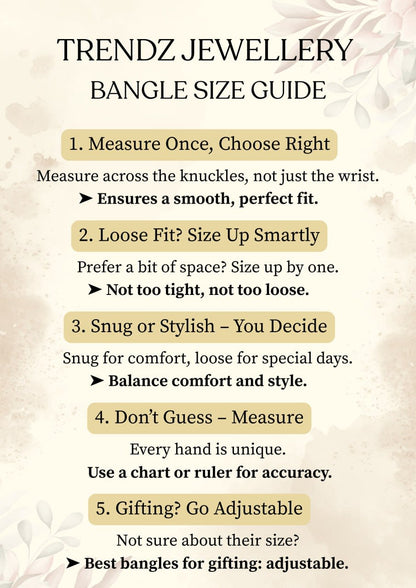 Stylish Adjustable Bracelets For Women & Girls Pack Of 2 Piece (1 Pair)