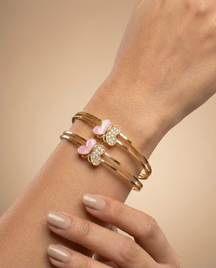 Stylish Adjustable Bracelet For Women & Girls Pack Of 2 Piece (1 Pair)