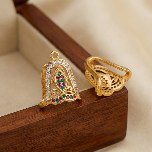 Best Adjustable Ring for Girls | Trendy Free Size Brass Ring (1 Pc)