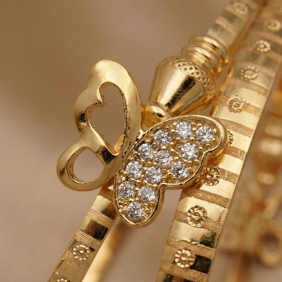 Stylish Adjustable Bracelet For Women & Girls Pack Of 2 Piece (1 Pair)