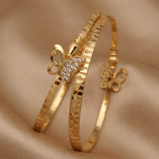 Stylish Adjustable Bracelet For Women & Girls Pack Of 2 Piece (1 Pair)